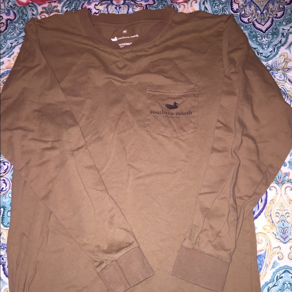 Men’s southern marsh long sleeve shirt